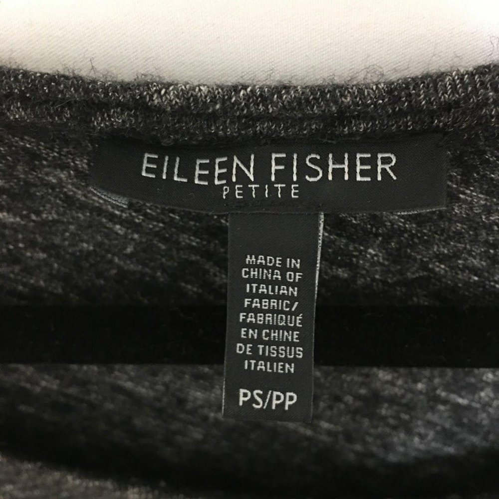 EILEEN FISHER organic cotton wool sweater AN12 - Picture 2 of 4